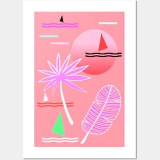 Hello Summer Vibes Posters and Art